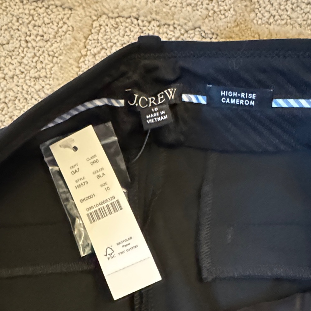 J. Crew High Rise Cameron Pant in Four Seasons Stretch - Picture 4 of 7